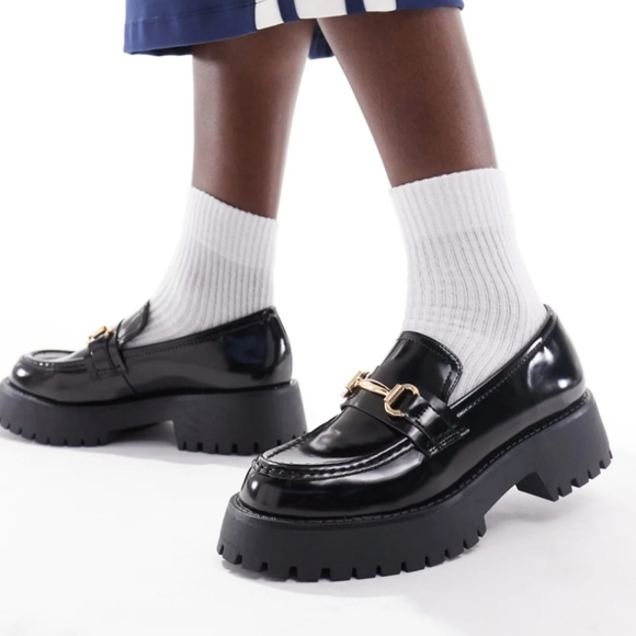 ASOS Shoes - ASOS DESIGN Monster Chunky Loafers In Black
